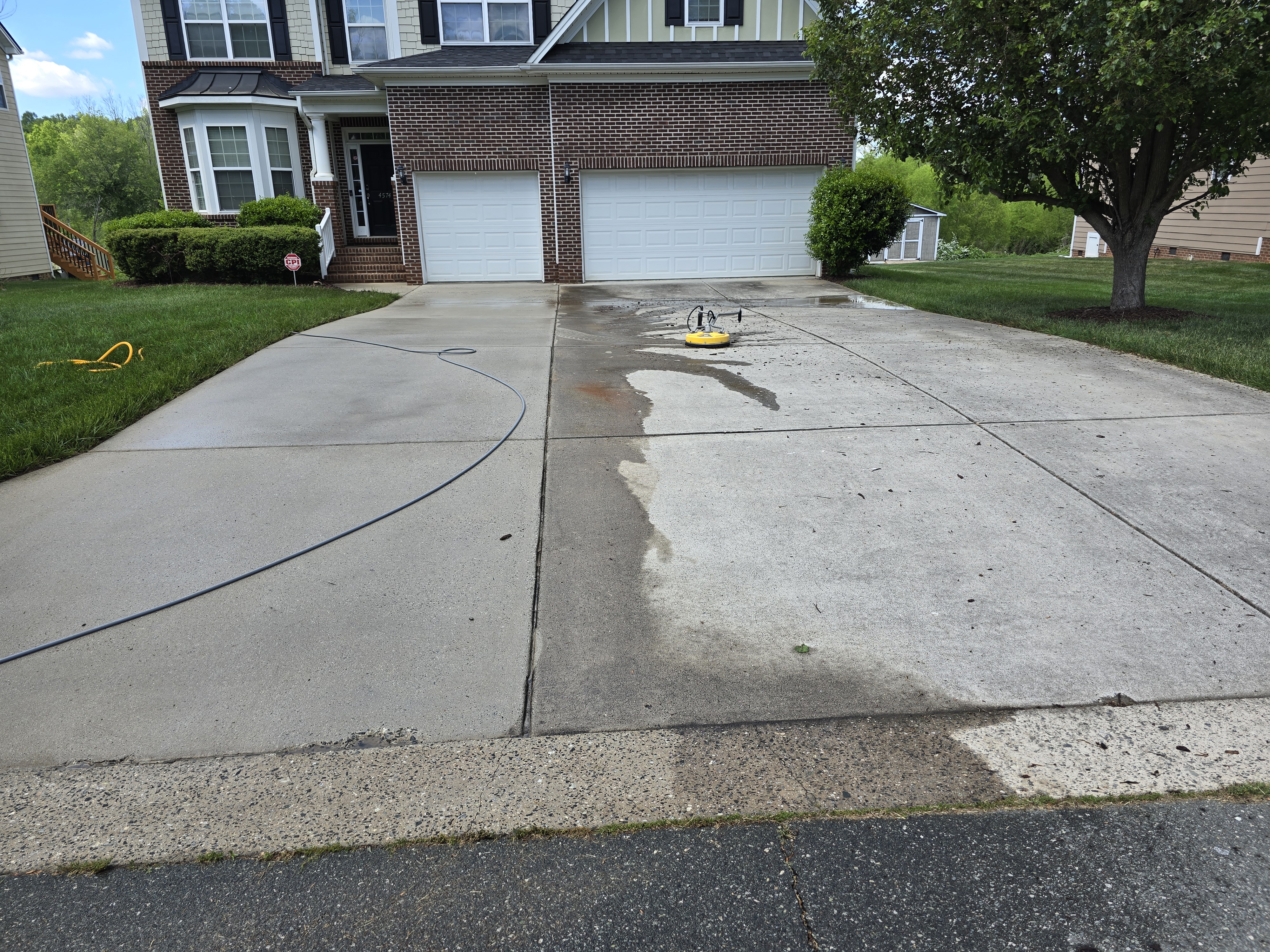 Top quality driveway cleaning in Greensboro NC.